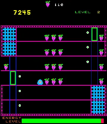 The Glob (Pac-Man hardware) screen shot game playing